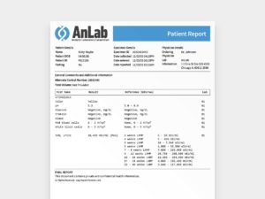 Pregnancy results paper mockup